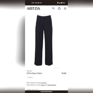 Wilfred effortless pants